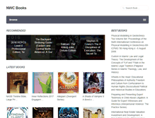 Tablet Screenshot of nwcbooks.com